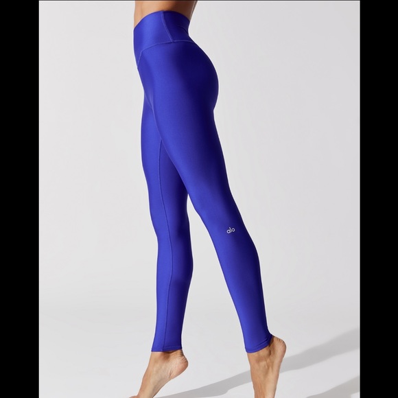 ALO Yoga Pants - NWT ALO Yoga High Waist Airlift Legging Sapphire L